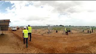 Immersion 360° PROPARCO Senergy the largest solar power plant in Senegal [upl. by Ahsikrats991]