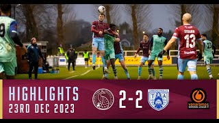 TAUNTON TOWN FC 2  2 TONBRIDGE ANGELS FC  MATCH HIGHLIGHTS [upl. by Cuthbertson619]