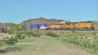 Cactus and Trains AZ 2010 [upl. by Alioz]