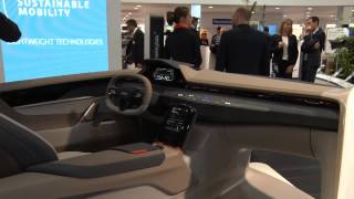 IAA 2015  Faurecia booth amp fair introduction [upl. by Yniffit]