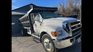 Ford F750 Super Duty Dump Truck For Sale [upl. by Lilybel211]