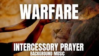 Warfare MUSIC for Intercessory Prayer  1 Hour nonstop Shofar blast  background music [upl. by Alcock]