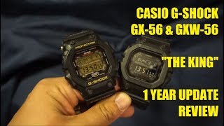 Casio G Shock quotKingquot GX 56  GXW 56 one year review [upl. by Arel]