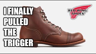 First Look Red Wing IRON RANGER Amber Harness  8111  First thoughts breakin plan for future [upl. by Binky]