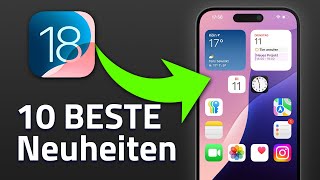 iOS 18  Die 10 besten NEUEN Funktionen für dein iPhone [upl. by Adnoraj]