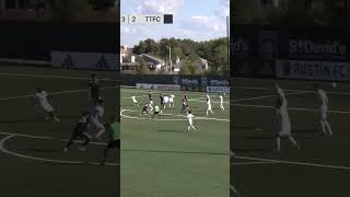 What a shot by Beau Leroux to tie this match against Austin FC II [upl. by Plerre]