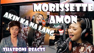 Morissette Amon  Akin Ka Na Lang Reaction [upl. by Flori983]