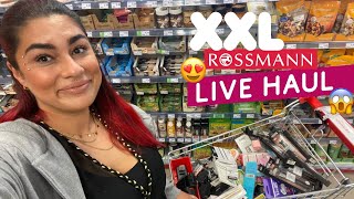 XXL Rossmann Live Haul  Ich war ÜBER EIN JAHR nicht bei Rossmann amp heute gehts ab  l Elanhelo [upl. by Llenel]