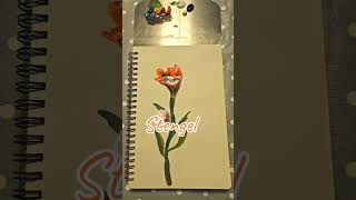 Wo sind die Blumen Im Skizzenbuch skizzenbuchideen sketchbook youtubeshorts art [upl. by Muriah]