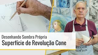 Desenhando Sombra Própria Superfície de Revolução  Sombra e Luz [upl. by Bone848]