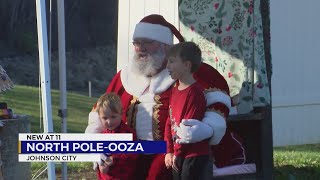 North Pole Ooza event brings holiday cheer to Johnson City community [upl. by Guthrie]