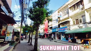 🇹🇭4K｜プナウィティのスクンビット101を歩く～Sukhumvit ซอย สุขุมวิท～ Regent Orchid amp Zen Master [upl. by Elena]