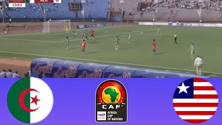 🔴 LIVE Algeria vs Liberia 2025 AFCON Qualifiers Live Match Updates  Group Stage [upl. by Pratte]