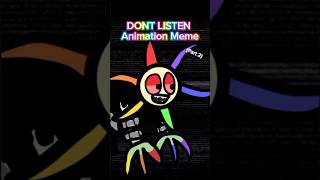 DONT LISTEN Animation Meme Part2 dandysworld roblox animation meme toon astro twisted amanda [upl. by Nelag363]