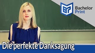 DANKSAGUNG SCHREIBEN  So schreibst du die perfekte Danksagung [upl. by Aifas303]