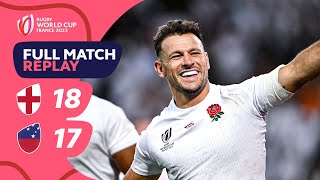 Stunning comeback victory  England v Samoa  Pool D  Rugby World Cup 2023 Full Match Replay [upl. by Reifinnej]