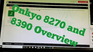 Onkyo TX 8270 and 8390 Overview [upl. by Amikay]