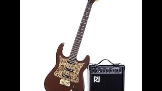 Randy Jackson 21pc Electric TRUE FAITH Guitar Pkg [upl. by Roarke]