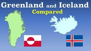 Greenland and Iceland Compared [upl. by Dajma98]