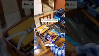 Mini suitcase for her 🥹💞 dm  7591984025 shorts new suitcases chocolate trending viralvideo [upl. by Annoyi270]