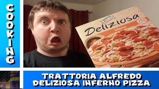 Trattoria Alfredo Deliziosa Inferno  Lidl Inferno Pizza Challenge [upl. by Nerine326]