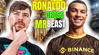 CRISTIANO RONALDO CROSS MR BEAST [upl. by Nomihs]