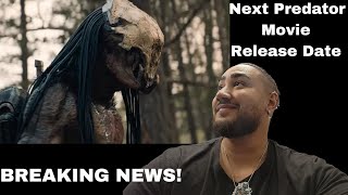 Breaking News Next Predator Movie title and Release Date [upl. by Andras]