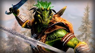 Skyrim SE Builds  The Argonian Slave  Remastered Build [upl. by Brian421]