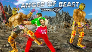 Without Coat KING  Anger of Beast TEKKEN 7 [upl. by Franklin]