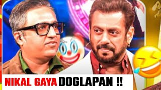 DOGLE ka DOGLAPAN Ashneer Grover Roasted by Salman Khan🤣 [upl. by Nitniuq680]