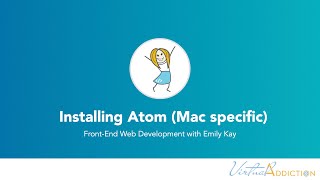 Setting up Atom on a Mac [upl. by Glynnis991]