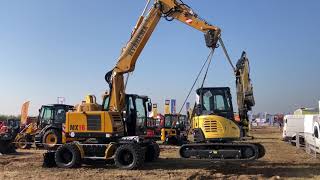 HYDREMA MX16 T4 vs YANMAR VIO506 eROBOCZE SHOW 2018 [upl. by Arst]