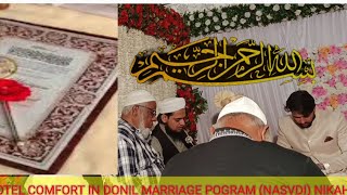 Nikah ki majlispogram of nikahnikah ki fazilatqari shafiq sahab sitponnasvadi [upl. by Millisent]