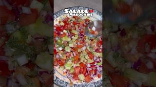 Salade marocaine 🇲🇦 food cuisine cuisinefacile recettefacile cuisinesimple maroc recipe [upl. by Itsirhc]