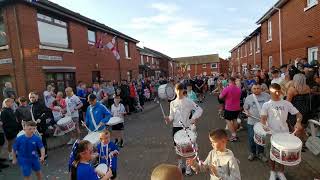 Ulster First Flute Band  UFFB  THE GAMBLER  SANDY ROW BELFAST 11TH JULY PARADE 2024 [upl. by Tolland999]