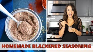 Homemade Blackened Seasoning Recipe  Quick amp Easy [upl. by Strephon]