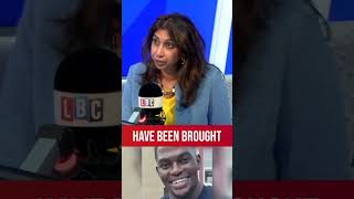 Suella Braverman says charges against Chris Kaba killer should not have been brought about  LBC [upl. by Nnaeilsel108]