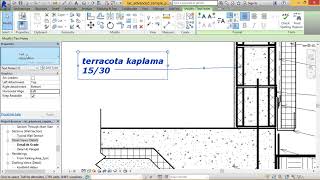 Revit 47 Detaya Yazı Ekleme [upl. by Landsman]