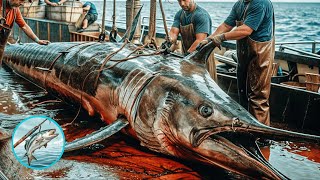 El SECRETO para Cortar un Pez Espada y Cocinarlo como un Chef  Documental de Pesca [upl. by Elbert]