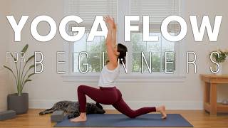 Yoga Flow For Beginners  Intro To Flow [upl. by Blainey236]