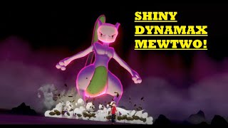 Pokemon Sword amp Shield Shiny Mewtwo Dynamax [upl. by Ahsatal56]