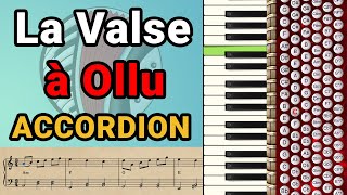 Talijanska  Waltz Accordion Tutorial [upl. by Kinnon]