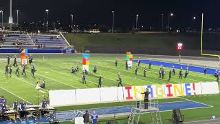 Waukee Northwest Royal Brigade Band performance football game October 4th 2024 [upl. by Illona]