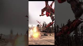 Dwarfs vs Khorne Titans  Total War Warhammer 3 Mods [upl. by Beutner]