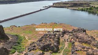 Horsethief Butte  Drone View  Mazamas BCEP Hike 7 [upl. by Amar]