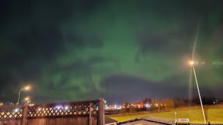 Amazing Timelapse Of The Aurora Borealis NO FILTERS OR ENHANCEMENTS 100 Natural Northern Lights 🇨🇦 [upl. by Able]