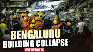 Bengaluru Karnataka Under Construction Building Collapses At Horamavu Agara Area  NDRF  Rescue [upl. by Arty]