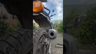 Royal Enfield Scram 411 exhaust note unexpected🫨 [upl. by Hanej367]