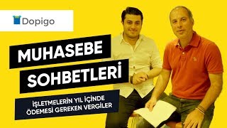 Yıl İçinde Ödenmesi Gereken Vergiler  Muhasebe Sohbetleri [upl. by Ahsimac]