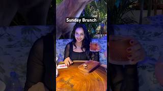 Sunday Brunch in Dubai  What I Eat in a Day [upl. by Bard]